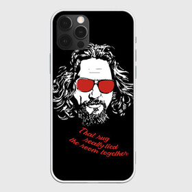 Чехол для iPhone 12 Pro Max с принтом Большой Лебовский в городе Новоалтайск, Силикон |  | dude | jeff bridges | the big lebowski | большой лебовский | джефф бриджес | красные очки | фильм | чувак