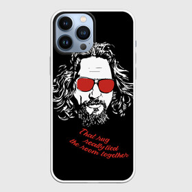 Чехол для iPhone 13 Pro Max с принтом Большой Лебовский в городе Новоалтайск,  |  | dude | jeff bridges | the big lebowski | большой лебовский | джефф бриджес | красные очки | фильм | чувак