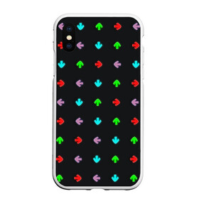 Чехол для iPhone XS Max матовый с принтом Friday night funky arrows в городе Новоалтайск, Силикон | Область печати: задняя сторона чехла, без боковых панелей | boyfriend | dance | dance game | friday night | friday night funky | funky | girlfriend | фрайдей найт фанкин