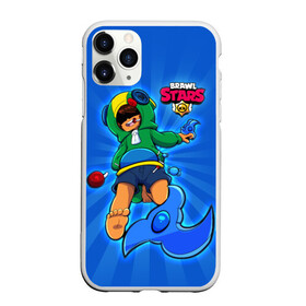 Чехол для iPhone 11 Pro Max матовый с принтом леон бравл в городе Новоалтайск, Силикон |  | android | brawl | brawl stars | clash | game | squeak | stars | андроид | игра | мобильные игры | скуик