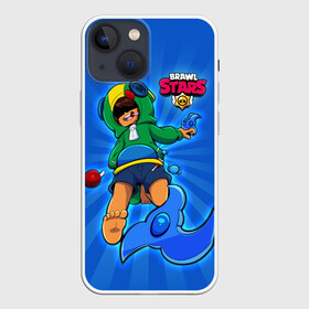 Чехол для iPhone 13 mini с принтом леон бравл в городе Новоалтайск,  |  | android | brawl | brawl stars | clash | game | squeak | stars | андроид | игра | мобильные игры | скуик