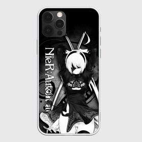 Чехол для iPhone 12 Pro Max с принтом Nier Automata 2B в городе Новоалтайск, Силикон |  | Тематика изображения на принте: 2b | 9s | a2 | emil | nier | nier automata | nier: automata | yorha | игры | нир | эмиль