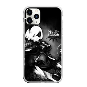 Чехол для iPhone 11 Pro матовый с принтом 2B Nier Automata в городе Новоалтайск, Силикон |  | Тематика изображения на принте: 2b | 9s | a2 | emil | nier | nier automata | nier: automata | yorha | игры | нир | эмиль