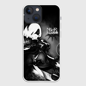 Чехол для iPhone 13 mini с принтом 2B Nier: Automata в городе Новоалтайск,  |  | Тематика изображения на принте: 2b | 9s | a2 | emil | nier | nier automata | nier: automata | yorha | игры | нир | эмиль
