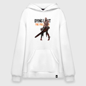 Худи SuperOversize хлопок с принтом Dying light Зараженный в городе Новоалтайск, 70% хлопок, 30% полиэстер, мягкий начес внутри | карман-кенгуру, эластичная резинка на манжетах и по нижней кромке, двухслойный капюшон
 | Тематика изображения на принте: dying light | аномалия | зараженный | монстр | мутант | ужасы | урод | хоррор