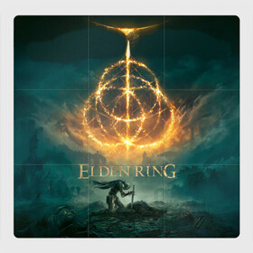 Магнитный плакат 3Х3 с принтом Elden Ring key art в городе Новоалтайск, Полимерный материал с магнитным слоем | 9 деталей размером 9*9 см | action | armor | dark souls | demon | elden ring | fromsoftware | games | george martin | japan | knight | namco bandai | rpg | weapon | броня | дарк соулс | демон | джордж мартин | игры | оружие | рпг | рыцарь | темные души | экшен | япония