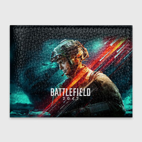 Обложка для студенческого билета с принтом BATTLEFIELD 2042 | Батлфилд в городе Новоалтайск, натуральная кожа | Размер: 11*8 см; Печать на всей внешней стороне | 2042 | battlefield | game | war | бателфилд | батла | батлфилд | боец | бэтлфилд | воин | война | игра | оружие | солдат | шутер