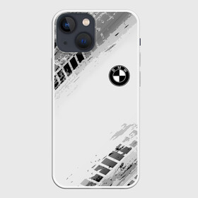 Чехол для iPhone 13 mini с принтом BMW ПРОТЕКТОР ШИН в городе Новоалтайск,  |  | bmw | tegunvteg | авто | автомобиль | бмв | логотип | марка | машина | модель | протектор | следы | шины