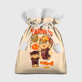 Подарочный 3D мешок с принтом YARNKYU Haikyu!! | ЯКУ Хайкью!! в городе Новоалтайск, 100% полиэстер | Размер: 29*39 см | Тематика изображения на принте: anime | haikyu | haikyuu | manga | nekoma high | toritsu nekoma kk | yaku morisuke | аниме | волейбол | волейбольный клуб | котята | манга | мориске яку | мяч | номер 3 | старшая некома | хаику | хаикую