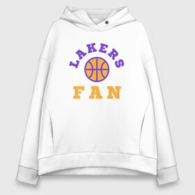 Женское худи Oversize хлопок с принтом Lakers Fan в городе Новоалтайск, френч-терри — 70% хлопок, 30% полиэстер. Мягкий теплый начес внутри —100% хлопок | боковые карманы, эластичные манжеты и нижняя кромка, капюшон на магнитной кнопке | basketball | bryant | game | james | kobe | lakers | lebron | los angeles | nba | sport | streetball | баскетбол | баскетболист | брайант | джеймс | игра | игрок | коби | леброн | лейкерс | лос анджелес | мяч | нба | спорт | стритбол