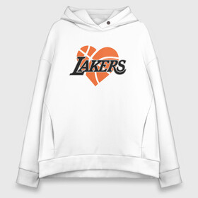 Женское худи Oversize хлопок с принтом Love Lakers в городе Новоалтайск, френч-терри — 70% хлопок, 30% полиэстер. Мягкий теплый начес внутри —100% хлопок | боковые карманы, эластичные манжеты и нижняя кромка, капюшон на магнитной кнопке | basketball | bryant | game | james | kobe | lakers | lebron | los angeles | nba | sport | streetball | баскетбол | баскетболист | брайант | джеймс | игра | игрок | коби | леброн | лейкерс | лос анджелес | мяч | нба | спорт | стритбол