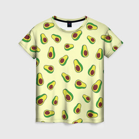 Женская футболка 3D с принтом Авокадо / Avocado в городе Новоалтайск, 100% полиэфир ( синтетическое хлопкоподобное полотно) | прямой крой, круглый вырез горловины, длина до линии бедер | avocado | casual | exotic | fashion | food | pattern | summer | tropical | авокадо | авокадо паттерн | вкусняшки | еда | жара | лето | мексика | овощи | острова | отпуск | плоды | повседневные | растения | сладкий | спелый | тропики