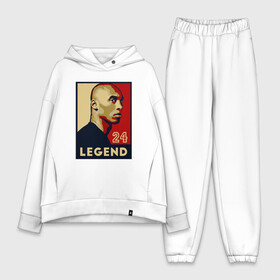 Женский костюм хлопок Oversize с принтом Kobe   Legend в городе Новоалтайск,  |  | basketball | bryant | game | james | kobe | lakers | lebron | los angeles | nba | sport | streetball | баскетбол | баскетболист | брайант | джеймс | игра | игрок | коби | леброн | лейкерс | лос анджелес | мяч | нба | спорт | стритбол