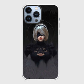 Чехол для iPhone 13 Pro Max с принтом Nier 3D в городе Новоалтайск,  |  | 2b | 3d | automata | game | nier | robots | yorha | андроид | аниме | блондинка | воин | девушка | игра | нир | робот | экшн