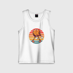 Детская майка хлопок с принтом Basket Dance в городе Новоалтайск,  |  | basketball | dance | game | nba | sport | streetball | баскетбол | баскетболист | игра | игрок | мяч | нба | спорт | стритбол | танец | тренер