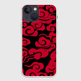 Чехол для iPhone 13 mini с принтом Красное облако в городе Новоалтайск,  |  | art | cloud | иллюстрация | облако | японский арт