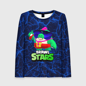 Женский лонгслив 3D с принтом Базз Buzz Brawl Stars в городе Новоалтайск, 100% полиэстер | длинные рукава, круглый вырез горловины, полуприлегающий силуэт | brawl | brawl stars | brawlstars | brawl_stars | buz | buzz | баз | базз | бравл | бравлстарс | буз