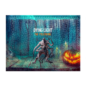 Обложка для студенческого билета с принтом Dying light Мутант в городе Новоалтайск, натуральная кожа | Размер: 11*8 см; Печать на всей внешней стороне | Тематика изображения на принте: dying light | аномалия | зараженный | монстр | мутант | ужасы | урод | хоррор
