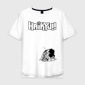 Мужская футболка хлопок Oversize с принтом Haikyuu!! малыши | ВОЛЕЙБОЛ!! в городе Новоалтайск, 100% хлопок | свободный крой, круглый ворот, “спинка” длиннее передней части | anime | haikyu | haikyuu | karasuno | manga | аниме | волейбол | волейбольный клуб | вороны | игроки | карасуно | коши сугавара | манга | рюноске танака | старшая школа | тобио кагеяма | хаику | хаикую | шоё хината