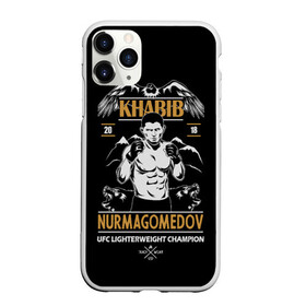 Чехол для iPhone 11 Pro матовый с принтом Хабиб Нурмагомедов в городе Новоалтайск, Силикон |  | art | champion | dogs | drawing | eagle | fighter | khabib | khabib nurmagomedov | mountains | ufc | арт | боец | горы | орел | рисунок | собаки | хабиб | хабиб нурмагомедов | чемпион