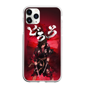 Чехол для iPhone 11 Pro Max матовый с принтом Dororo red в городе Новоалтайск, Силикон |  | demon | dororo | hyakkimaru | аниме | дайго | дороро | ронин | хяккимару
