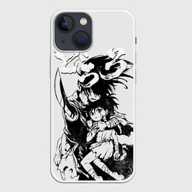 Чехол для iPhone 13 mini с принтом Хяккимару и Дороро в городе Новоалтайск,  |  | demon | dororo | hyakkimaru | аниме | дайго | дороро | ронин | хяккимару