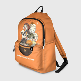 Рюкзак 3D с принтом Karasu kake gohan | Haikyuu!! в городе Новоалтайск, 100% полиэстер | лямки с регулируемой длиной, сверху петелька, чтобы рюкзак можно было повесить на вешалку. Основное отделение закрывается на молнию, как и внешний карман. Внутри два дополнительных кармана, один из которых закрывается на молнию. По бокам два дополнительных кармашка | anime | haikyu | haikyuu | karasuno | manga | аниме | асахи азумане | волейбол | волейбольный клуб | вороны | карасуно | коши сугавара | манга | рюноске танака | старшая школа | тобио кагеяма | хаику | хаикую | шоё хината