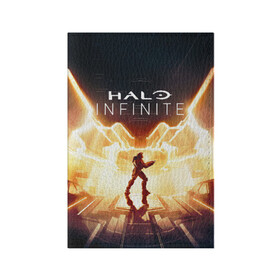Обложка для паспорта матовая кожа с принтом Halo infinite Мастер Чиф в городе Новоалтайск, натуральная матовая кожа | размер 19,3 х 13,7 см; прозрачные пластиковые крепления | alien | future | galactic | games | halo | helmet | infinite | master chief | microsoft | nextgen | robot | space | war | weapon | xbox | бесконечность | будущее | война | галактика | игры | иксбокс | инопланетянин | космос | майкрософт | мастер чиф | нек