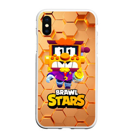 Чехол для iPhone XS Max матовый с принтом Грифф Griff Brawl Stars в городе Новоалтайск, Силикон | Область печати: задняя сторона чехла, без боковых панелей | Тематика изображения на принте: brawl | brawl stars | brawlstars | brawl_stars | grif | griff | бравл | бравлстарс | грифф