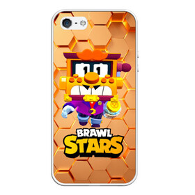 Чехол для iPhone 5/5S матовый с принтом Грифф Griff Brawl Stars в городе Новоалтайск, Силикон | Область печати: задняя сторона чехла, без боковых панелей | brawl | brawl stars | brawlstars | brawl_stars | grif | griff | бравл | бравлстарс | грифф