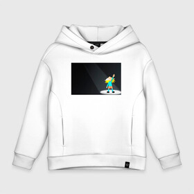 Детское худи Oversize хлопок с принтом Эй Арнольд Hey Arnold в городе Новоалтайск, френч-терри — 70% хлопок, 30% полиэстер. Мягкий теплый начес внутри —100% хлопок | боковые карманы, эластичные манжеты и нижняя кромка, капюшон на магнитной кнопке | arnold philip shortman | hey arnold | арнольд филипп шортмен | эй арнольд