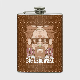 Фляга с принтом The Big Lebowski в городе Новоалтайск, металлический корпус | емкость 0,22 л, размер 125 х 94 мм. Виниловая наклейка запечатывается полностью | donny | dude | jeff bridges | the big lebowski | walter sobchak | большой лебовский | боулинг | вальтер собчак | джефф бриджес | донни | заяц | кегли | кролик | фильм | чувак