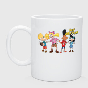 Кружка керамическая с принтом Эй Арнольд Hey Arnold в городе Новоалтайск, керамика | объем — 330 мл, диаметр — 80 мм. Принт наносится на бока кружки, можно сделать два разных изображения | arnold philip shortman | gerald martin johanssen | helga geraldine pataki | hey arnold | pheobe heyerdal | арнольд филипп шортмен | джеральд мартин джохансен | фиби хейердал | хельга джеральдин патаки | эй арнольд