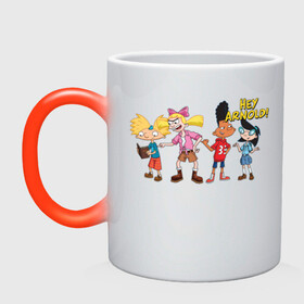 Кружка хамелеон с принтом Эй Арнольд Hey Arnold в городе Новоалтайск, керамика | меняет цвет при нагревании, емкость 330 мл | arnold philip shortman | gerald martin johanssen | helga geraldine pataki | hey arnold | pheobe heyerdal | арнольд филипп шортмен | джеральд мартин джохансен | фиби хейердал | хельга джеральдин патаки | эй арнольд