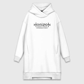 Платье-худи хлопок с принтом Horizon Forbidden West в городе Новоалтайск,  |  | aloy | dawn | forbidden | horizon | west | zero | вест | нора | племя | форбидден | хорайзен | хоризон | элой