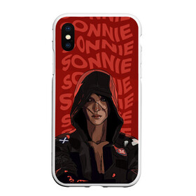 Чехол для iPhone XS Max матовый с принтом Love Death And Robots. Sonnie в городе Новоалтайск, Силикон | Область печати: задняя сторона чехла, без боковых панелей | death | fantastic | future | ldr | love | love death and robots | love death robots | netflix | robots | sci fi | sonnie | будущее | лдр | лср | любовь | нетфликс | роботы | сонни | фантастика