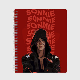 Тетрадь с принтом Love Death And Robots. Sonnie в городе Новоалтайск, 100% бумага | 48 листов, плотность листов — 60 г/м2, плотность картонной обложки — 250 г/м2. Листы скреплены сбоку удобной пружинной спиралью. Уголки страниц и обложки скругленные. Цвет линий — светло-серый
 | death | fantastic | future | ldr | love | love death and robots | love death robots | netflix | robots | sci fi | sonnie | будущее | лдр | лср | любовь | нетфликс | роботы | сонни | фантастика