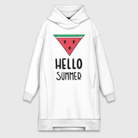 Платье-худи хлопок с принтом HELLO SUMMER в городе Новоалтайск,  |  | funny | happy | hello | icecream | rainbow | romantic | summer | sun | арбуз | веселье | значки | лето | отдых | отпуск | привет | романтика | солнце | счастье | тепло