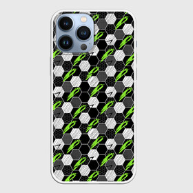 Чехол для iPhone 13 Pro Max с принтом Текстура мяча в городе Новоалтайск,  |  | Тематика изображения на принте: fifa | football | uefa | болельщики | ворота | вратарь | гол | голкипер | игрок | кубок | лига чемпионов | матч | пенальти | сборная | соревнования | спорт | стадион | турнир | уефа | фанаты | фифа | футбол