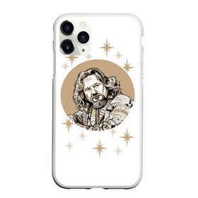 Чехол для iPhone 11 Pro Max матовый с принтом Большой Лебовский в городе Новоалтайск, Силикон |  | dude | jeff bridges | the big lebowski | большой лебовский | джефф бриджес | звезды | космос | фильм | чувак