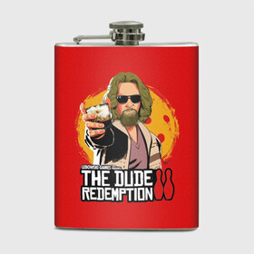 Фляга с принтом The dude redemption в городе Новоалтайск, металлический корпус | емкость 0,22 л, размер 125 х 94 мм. Виниловая наклейка запечатывается полностью | dude | jeff bridges | the big lebowski | the dude redemption | большой лебовский | боулинг | джефф бриджес | кегли | коктейль | фильм | чувак | шар