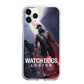 Чехол для iPhone 11 Pro матовый с принтом Эйден Пирс и Ренч Легион в городе Новоалтайск, Силикон |  | aiden pearce | bloodline | dedsec | dlc | dogs | hacker | legion | ubisoft | watch | weapon | wrench | дедсек | длс | дополнение | легион | наследие | оружие | ренч | хакер | эйден пирс | юбисофт