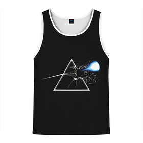 Мужская майка 3D с принтом Pink floyd x Street Fighter в городе Новоалтайск, 100% полиэстер | круглая горловина, приталенный силуэт, длина до линии бедра. Пройма и горловина окантованы тонкой бейкой | fighting | game | games | street fighter | балрог | бланка | вега | зангиев | игра | игры | классика | пинк флойд | рю | сагат | стрит файтер | уличный боец | чан ли