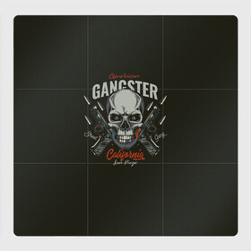 Магнитный плакат 3Х3 с принтом GANGSTER в городе Новоалтайск, Полимерный материал с магнитным слоем | 9 деталей размером 9*9 см | gangster | skull | zombie | адамова голова | гангстер | зомби | кладбище | мафиози | мертвец | могила | мумия | навь | пират | скелет | ужас | череп | череп и кости | черепок | черепушка