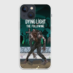 Чехол для iPhone 13 mini с принтом Dying light Зараженный в городе Новоалтайск,  |  | Тематика изображения на принте: dying light | аномалия | зараженный | монстр | мутант | ужасы | урод | хоррор