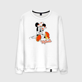 Мужской свитшот хлопок с принтом Minnie в городе Новоалтайск, 100% хлопок |  | disney | minnie | minnie mouse | vdzabma | дисней | минни | минни маус | мышка минни
