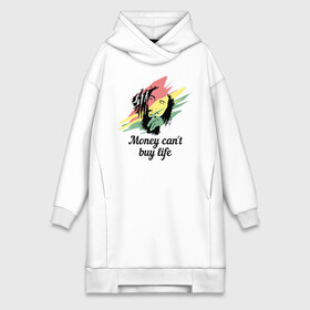 Платье-худи хлопок с принтом Bob Marley в городе Новоалтайск,  |  | bob marley | reggae | боб марли | регги