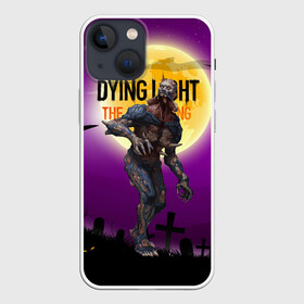 Чехол для iPhone 13 mini с принтом Dying light зомби в городе Новоалтайск,  |  | dying light | аномалия | зараженный | монстр | мутант | ужасы | урод | хоррор
