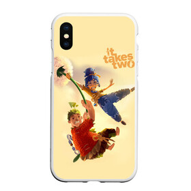 Чехол для iPhone XS Max матовый с принтом It Takes Two в городе Новоалтайск, Силикон | Область печати: задняя сторона чехла, без боковых панелей | cody | it takes two | mei | коди | компьютерная игра | летят | мэй | он принимает два