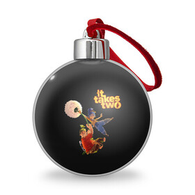 Ёлочный шар с принтом It Takes Two Dandelion в городе Новоалтайск, Пластик | Диаметр: 77 мм | Тематика изображения на принте: cody | dandelion | doctor | hakim | hammer | inscription | it | mei | nails | rope | takes | two | веревка | гвозди | два | двое | для | доктор | коди | молоток | мэй | надпись | нужны | одуванчик | хаким | этого